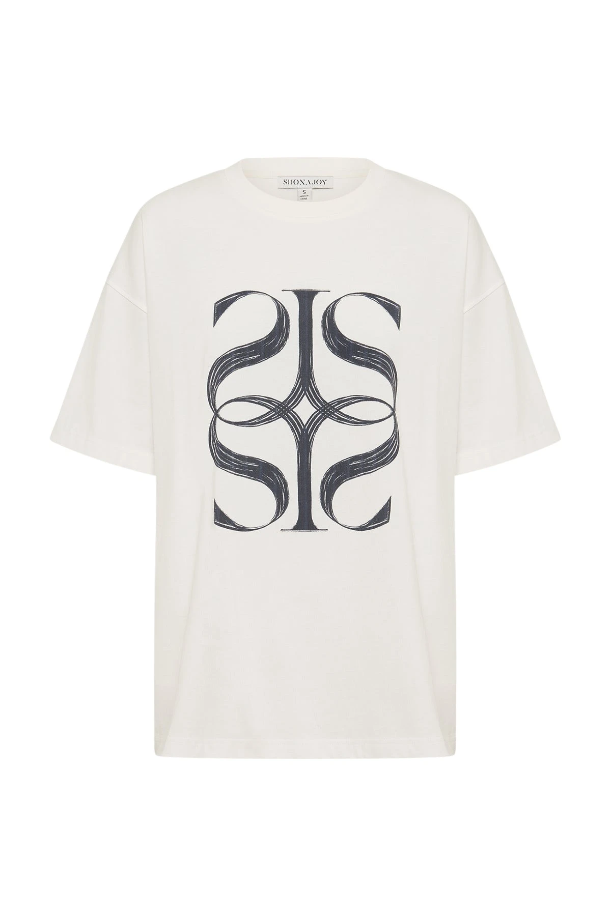 Shona-Joy-Memento-T-Shirt-2025-coveti76048_nobg Shona Joy Ivory Tops luxury Clothing from Coveti Marketplace