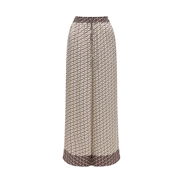 Shona Joy Brown Pants luxury Clothing from Coveti Marketplace