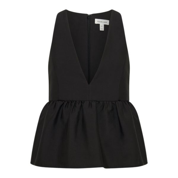 Shona Joy Black Tops luxury Clothing from Coveti Marketplace
