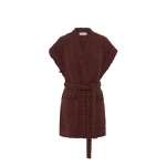 Shona Joy Brown Robes luxury Clothing from Coveti Marketplace