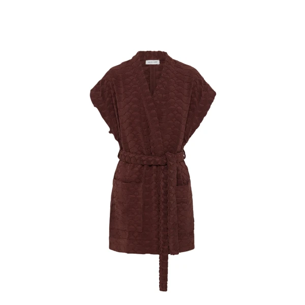 Shona Joy Brown Robes luxury Clothing from Coveti Marketplace
