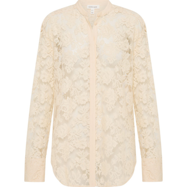 Shona Joy Ivory Tops luxury Clothing from Coveti Marketplace