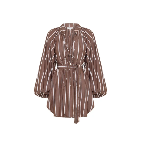 Shona Joy Brown Dresses luxury Clothing from Coveti Marketplace