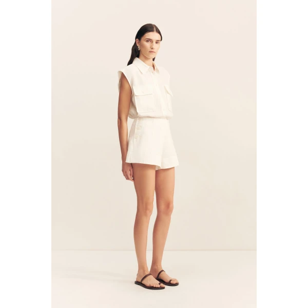 Shona Joy Ivory Shorts