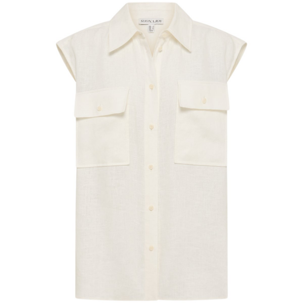 Shona Joy Ivory Tops luxury Clothing from Coveti Marketplace
