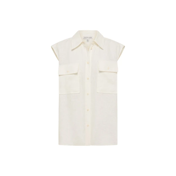 Shona Joy Ivory Tops luxury Clothing from Coveti Marketplace