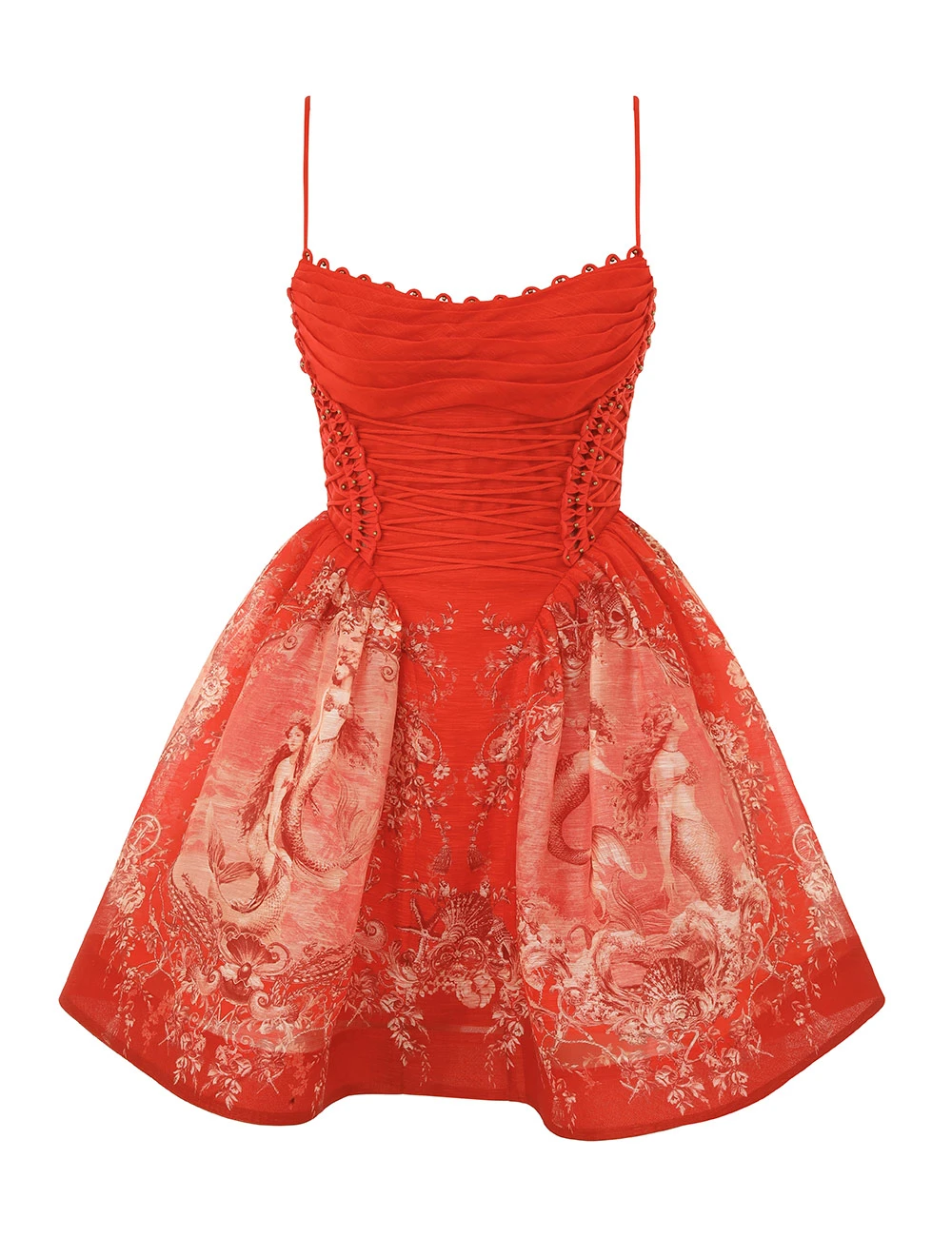 Zimmermann Rebellion Beaded Mini Dress | Ready to Wear 2025 Collection Coveti Elevate your elegance in this Zimmermann Dresses from the 2025 resort wear edit