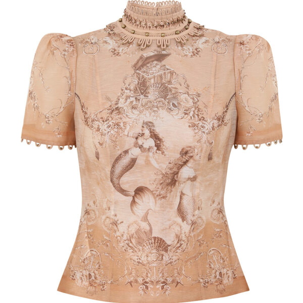 Elevate your elegance in this Zimmermann Tops   from the 2025 resort wear edit