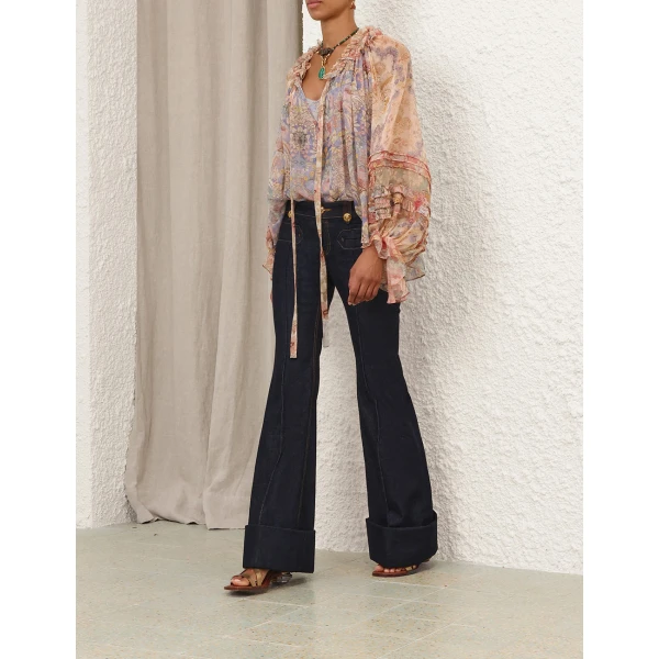 Elevate your elegance in this Zimmermann Tops   from the 2025 resort wear edit