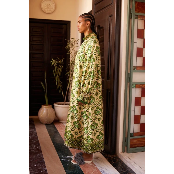 Alemais Cece Silk Midi Dress