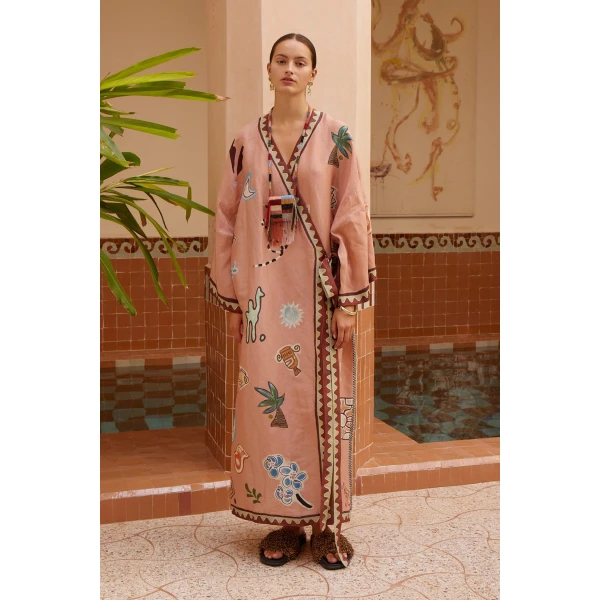 Alemais Laurence Wrap Midi Dress