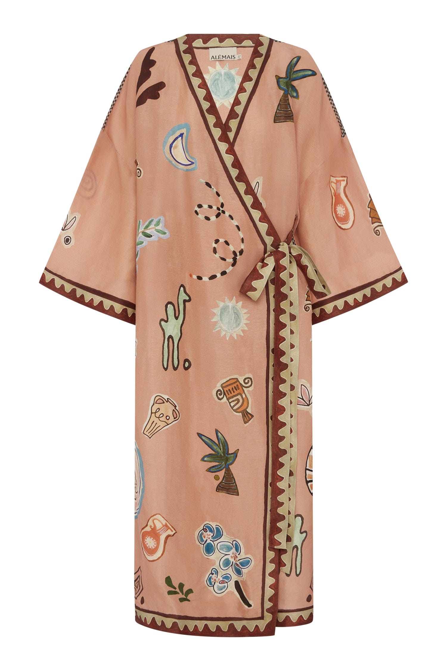 Alemais Laurence Wrap Midi Dress