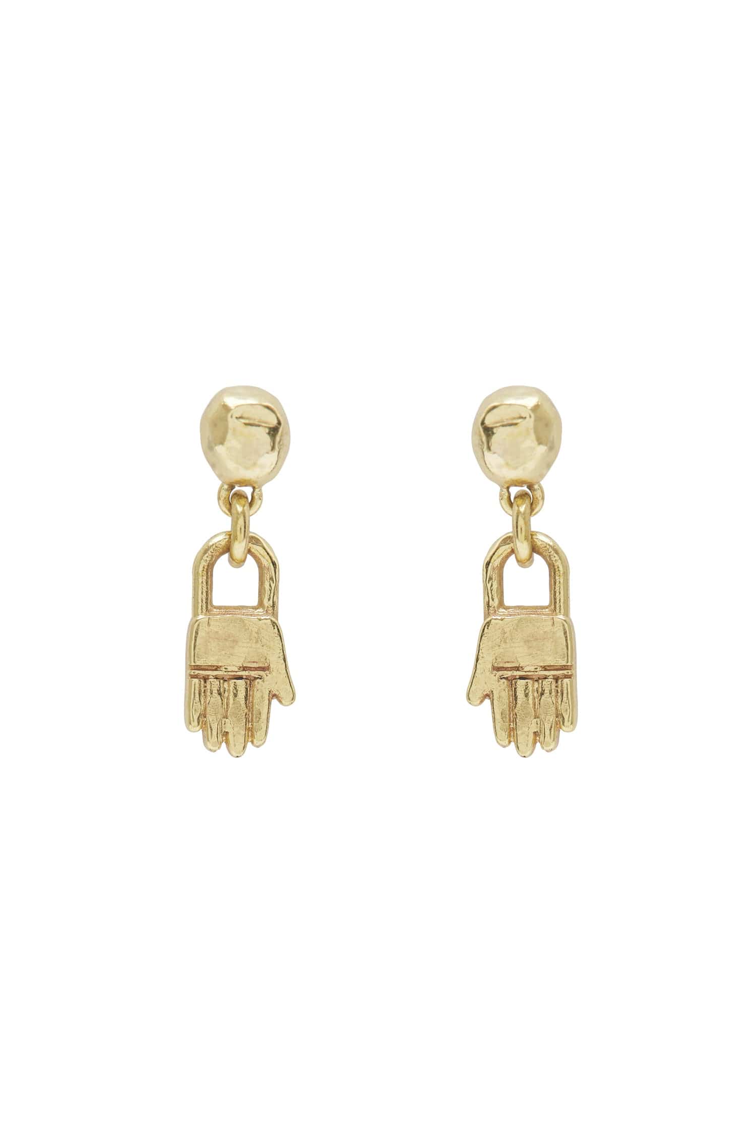 Alemais Le Jardin Mini Hand Drop Studs