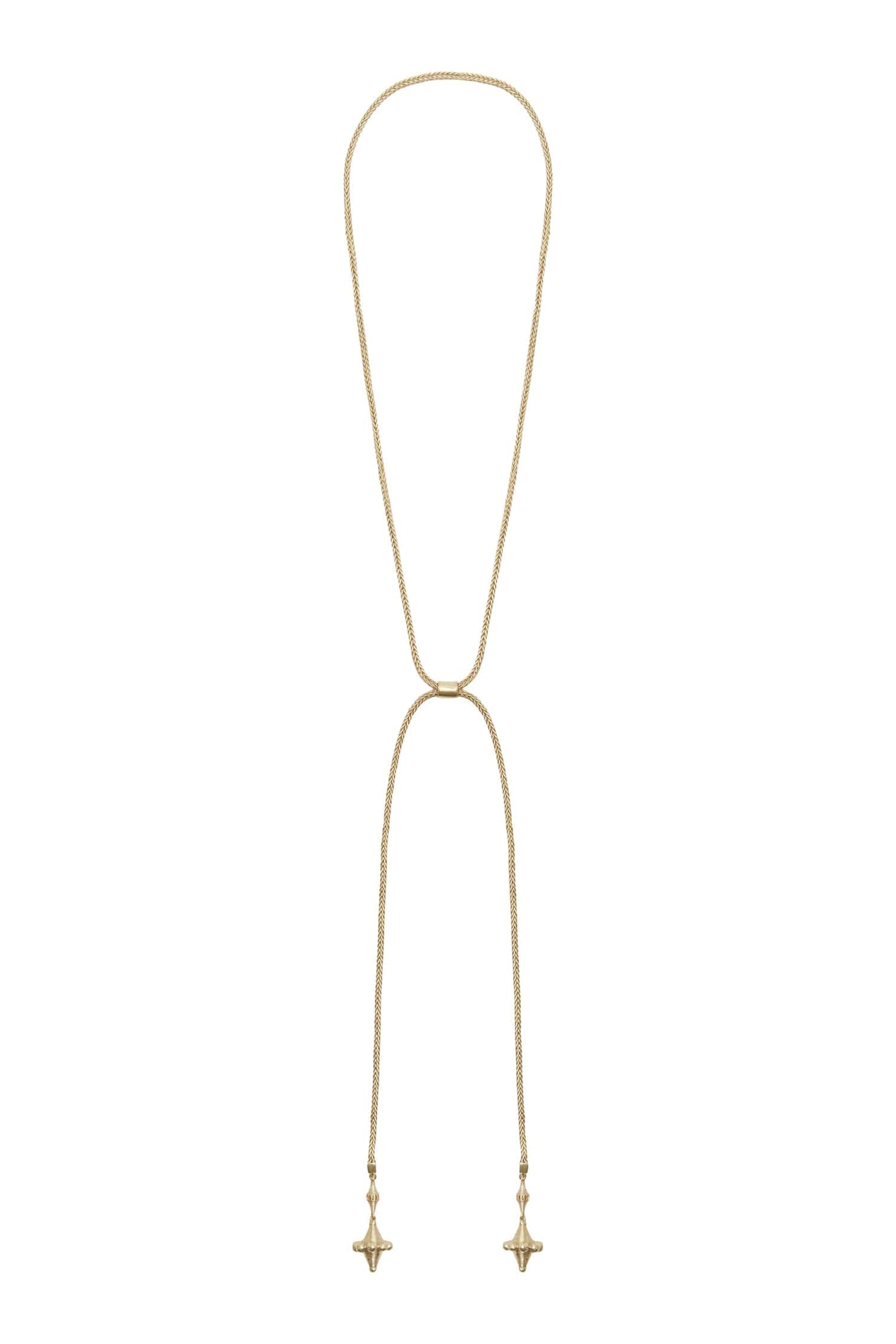 Alemais Le Jardin Spiral Lariet Necklace