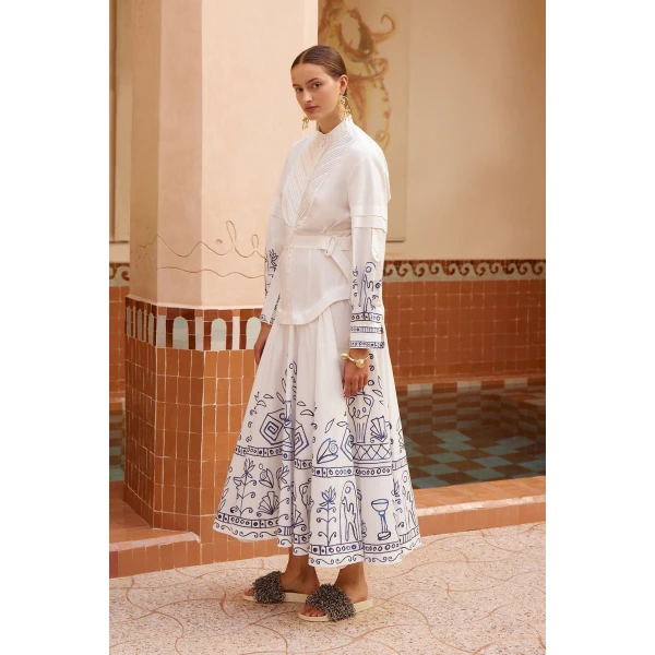 Alemais Leela Shirtdress