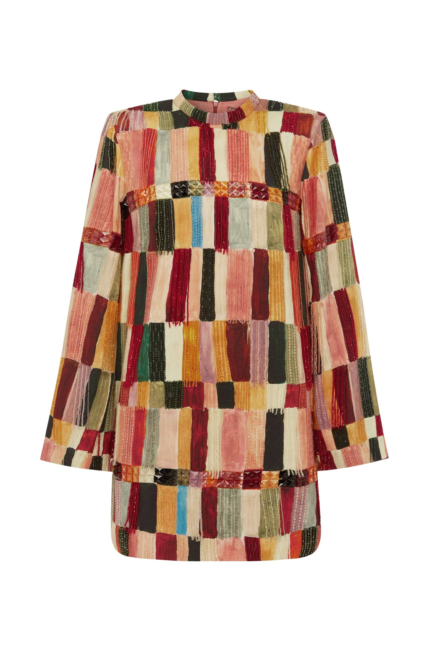 Alemais Marjorelle Embellished Mini Dress