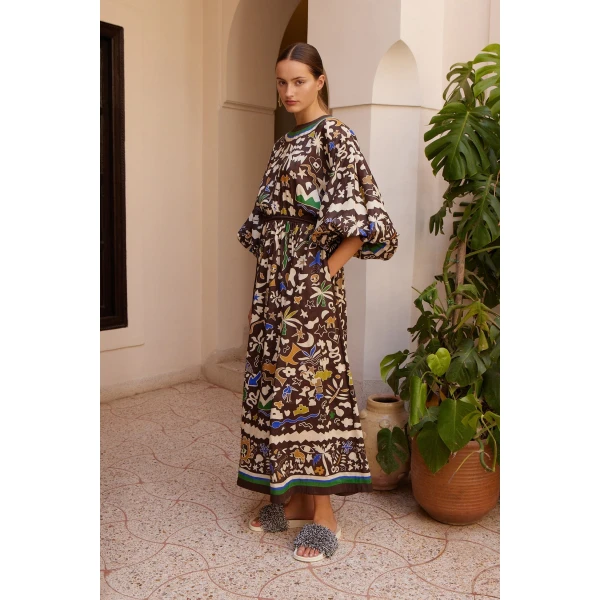 Alemais Maroc Midi Dress