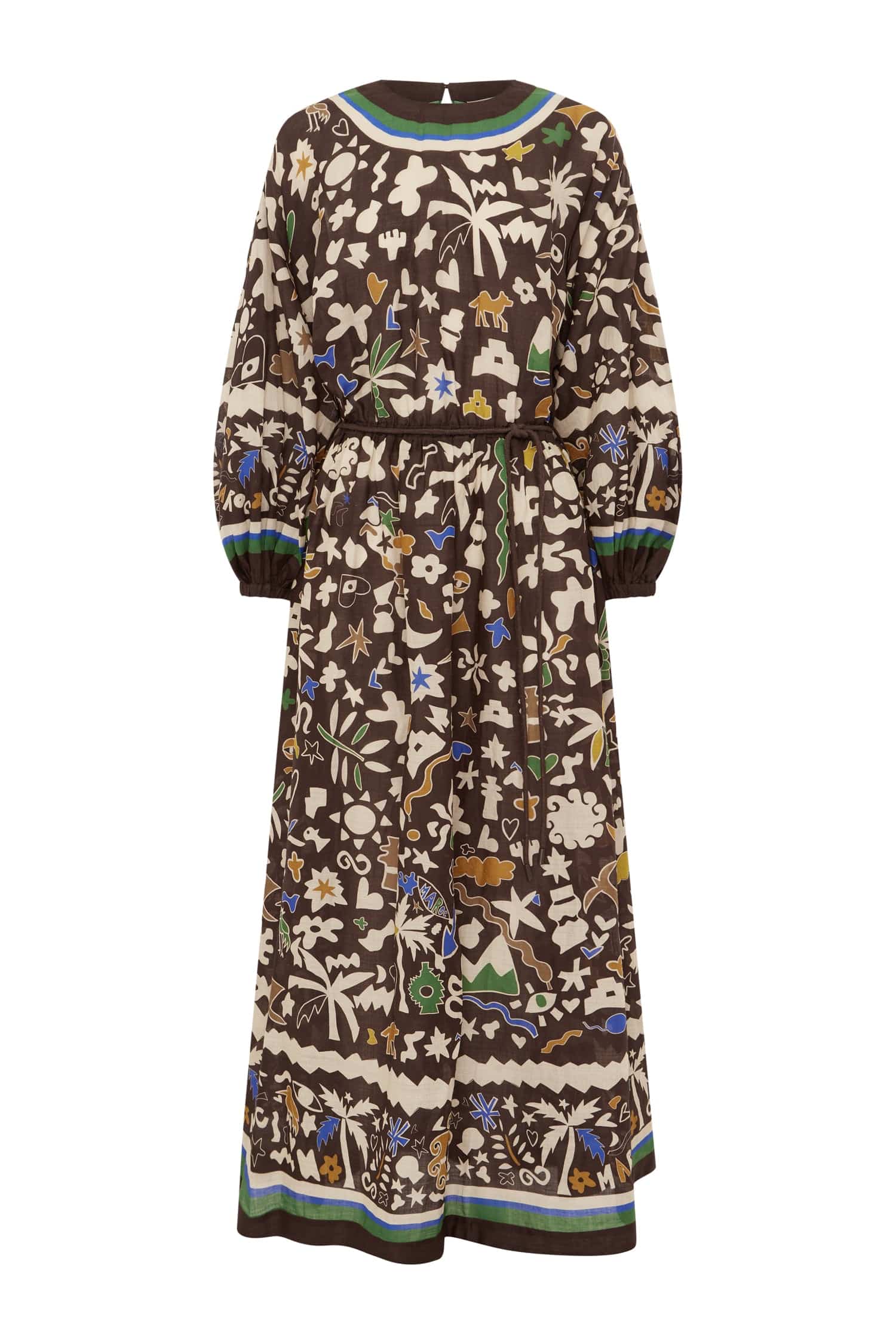 Alemais Maroc Midi Dress