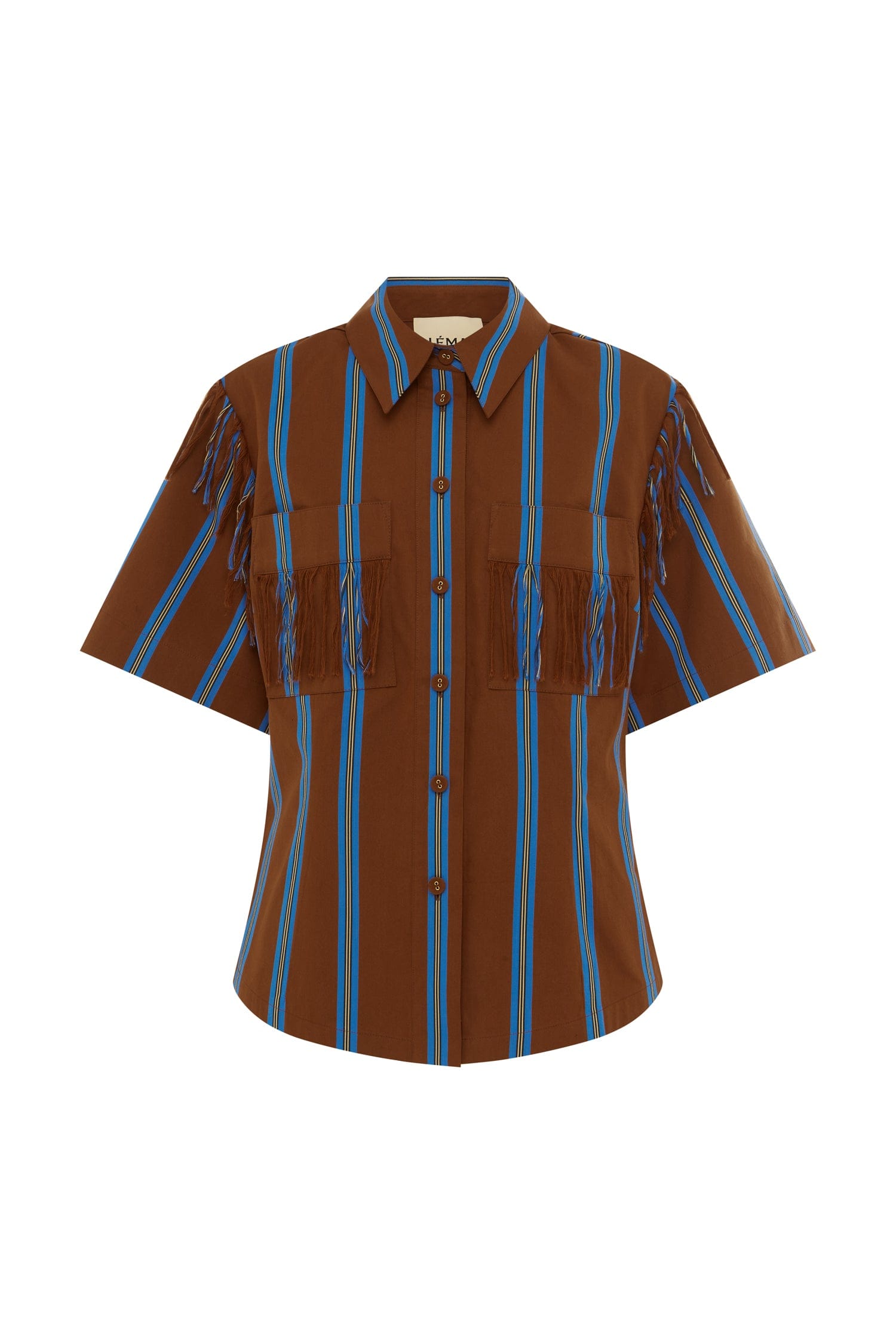Alemais Noura Fringe Shirt