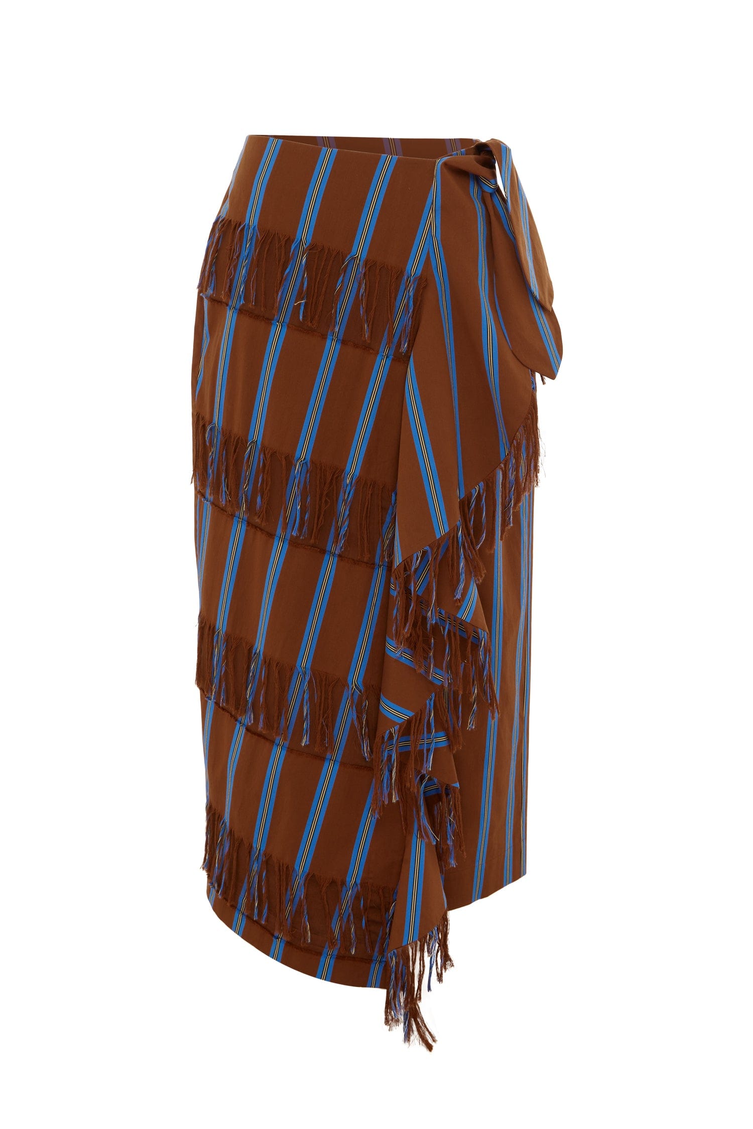 Alemais Noura Fringe Wrap Skirt