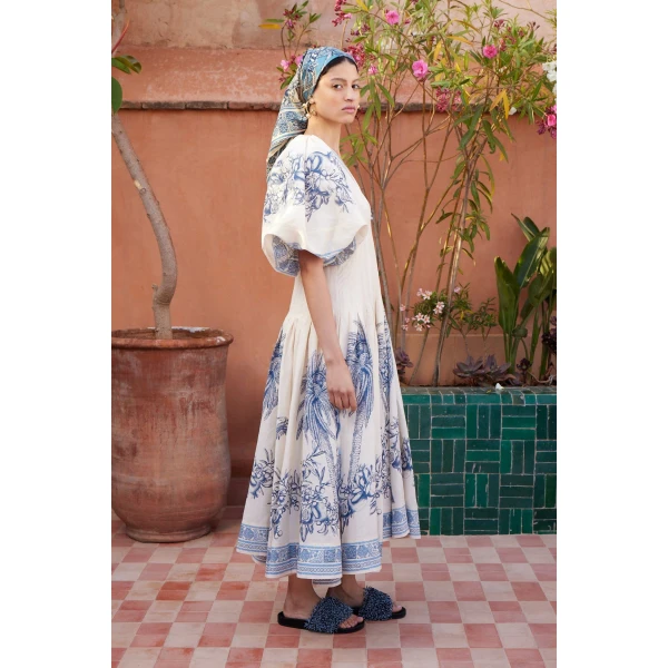 Alemais Villa Romantica Corset Midi Dress