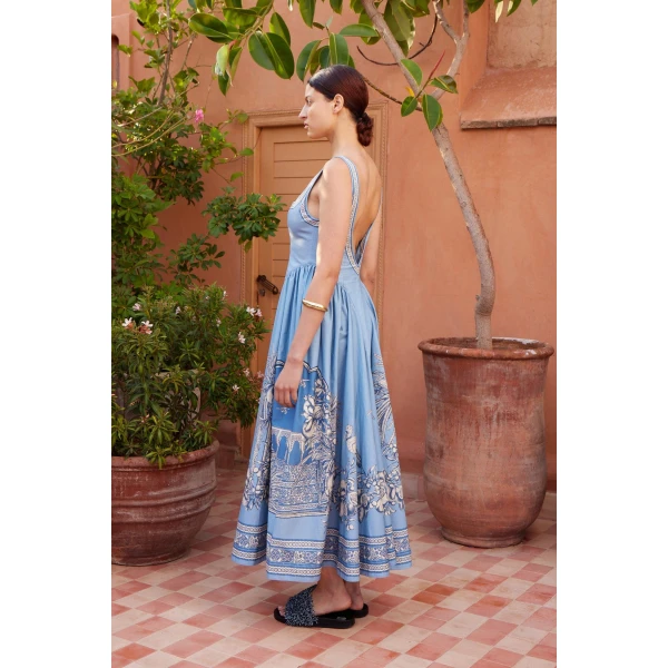 Alemais Villa Romantica Midi Dress
