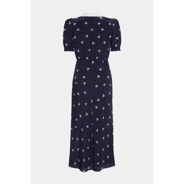 Alessandra Rich Bows Print Dress, view 2