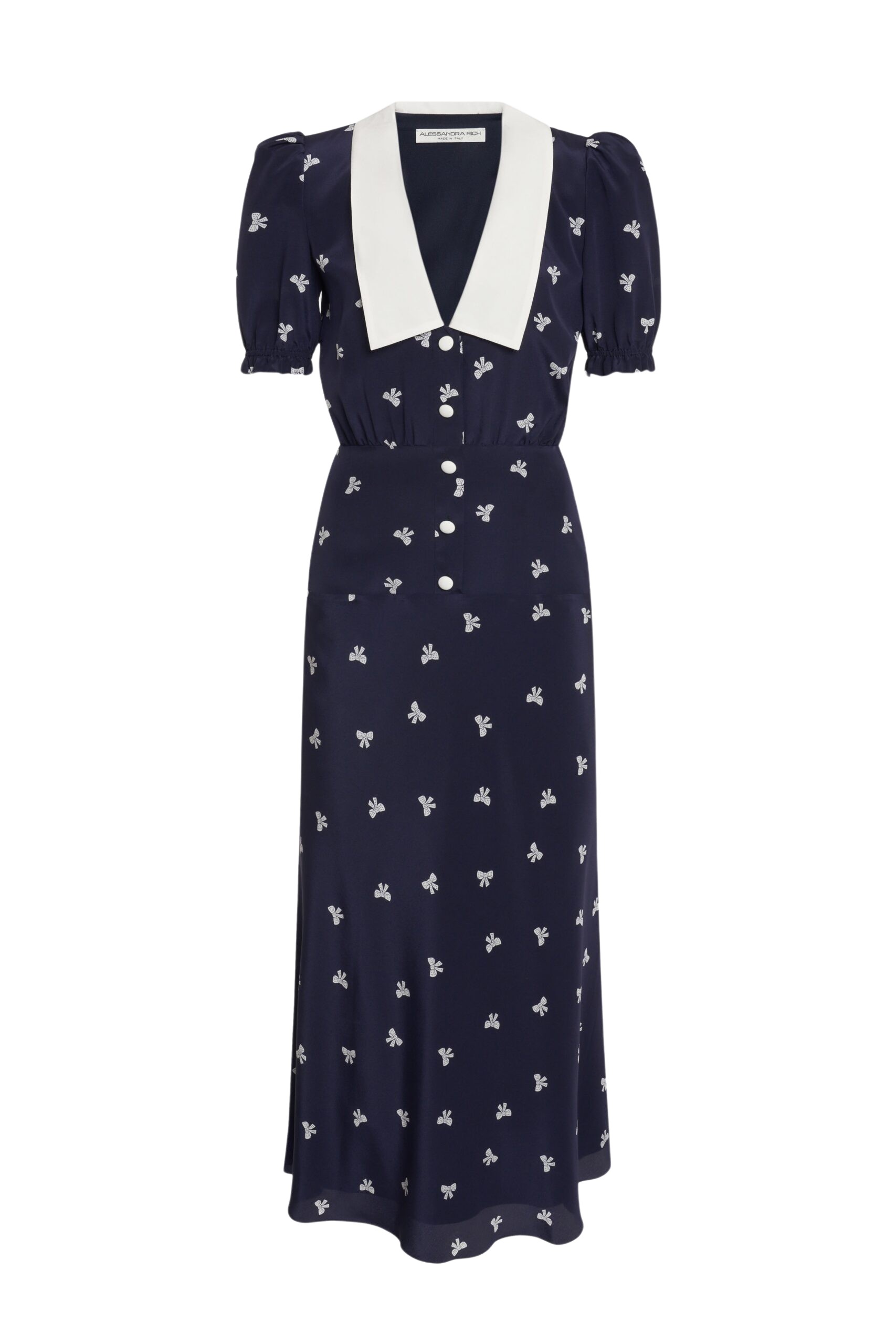 Alessandra Rich Bows Print Dress