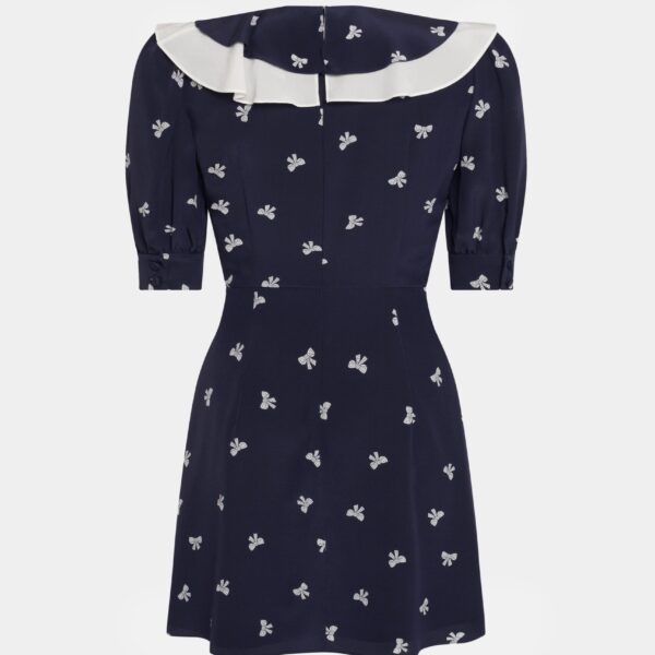 Bows Print Mini Dress