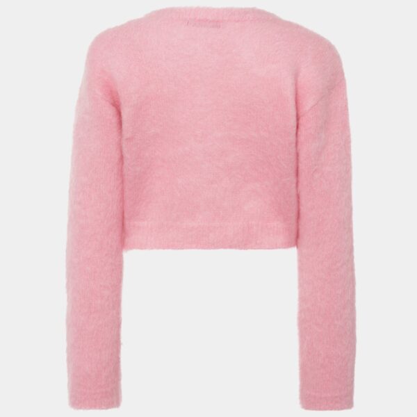 Carded Mohair Cardigan