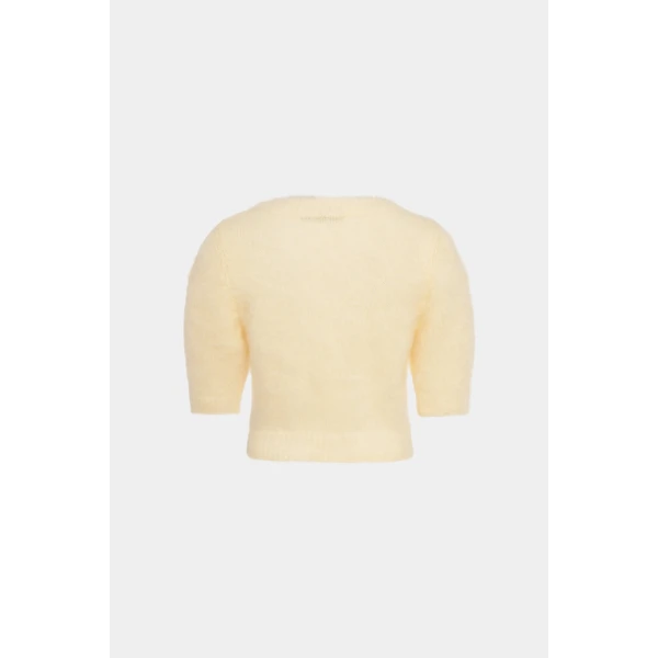 Alessandra Rich Carded Mohair Jumper Knit, view 2