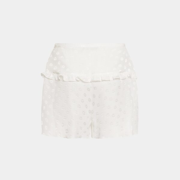 Flowers Jacquard Shorts