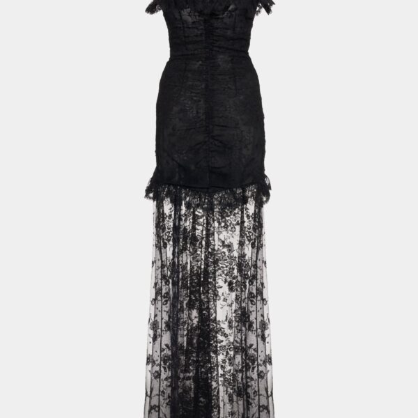 Lace Dress With Split