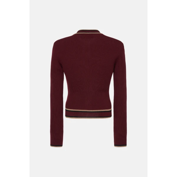 Alessandra Rich Merino Wool Cardigan, view 2