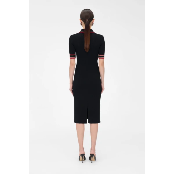Alessandra Rich Merino Wool Dress, view 4