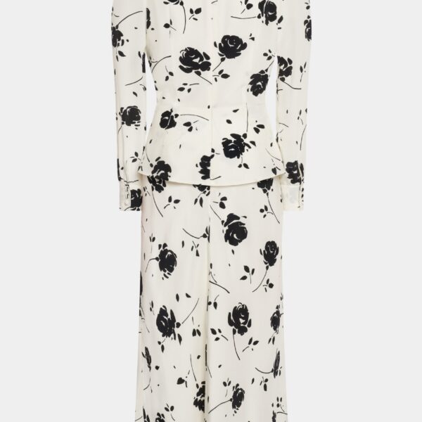 Rose Print Dress