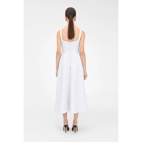 Alessandra Rich Sequin Tweed Dress, view 4