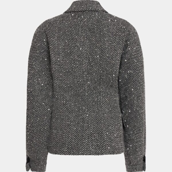 Sequin Tweed Jacket