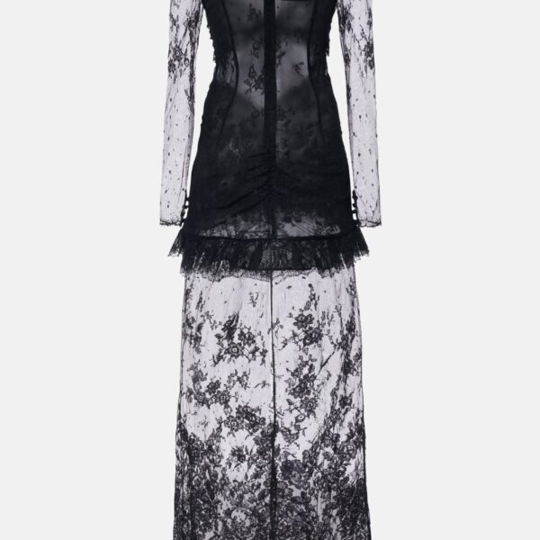Sheer Lace Dress