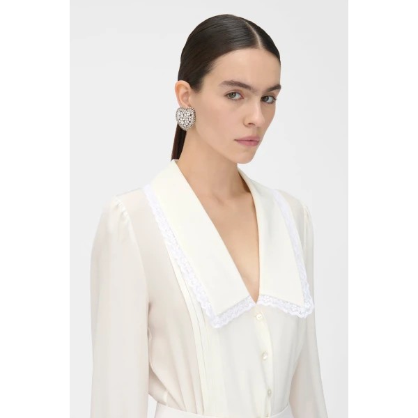 Alessandra Rich Silk Blouse, view 3