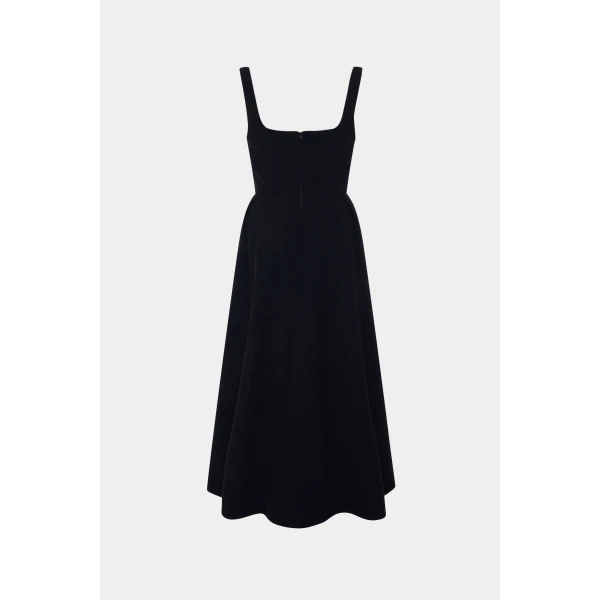 Alessandra Rich Tweed Boucle Dress, view 2