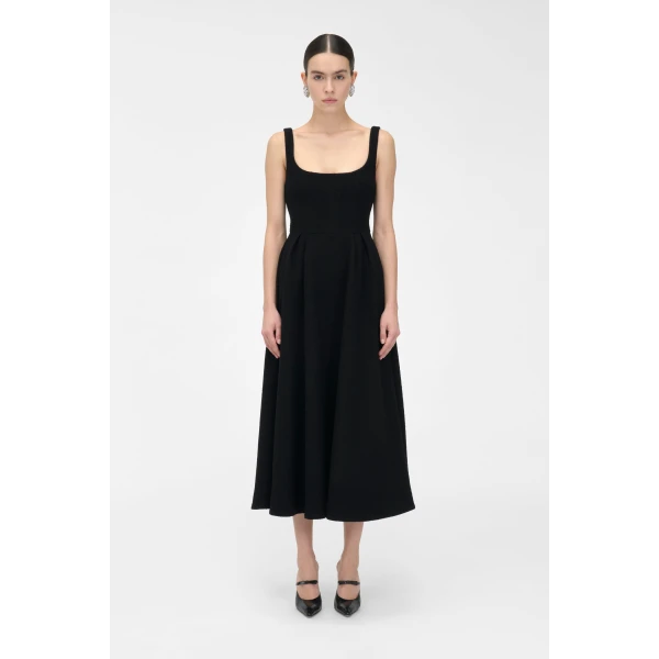 Alessandra Rich Tweed Boucle Dress, view 3
