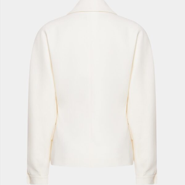 Wool Crepe Jacket