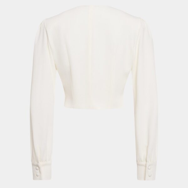Wool Crepe Top
