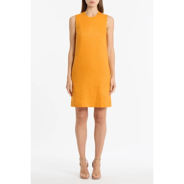 Carla Zampatti Amber Linen Shift Dress, view 2