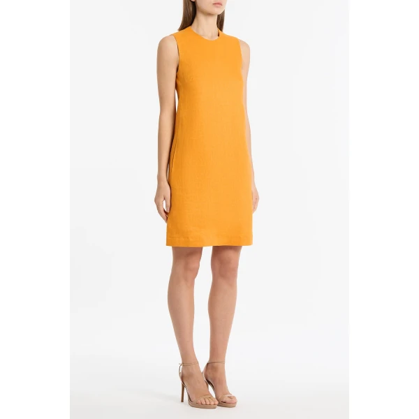 Carla Zampatti Amber Linen Shift Dress, view 3
