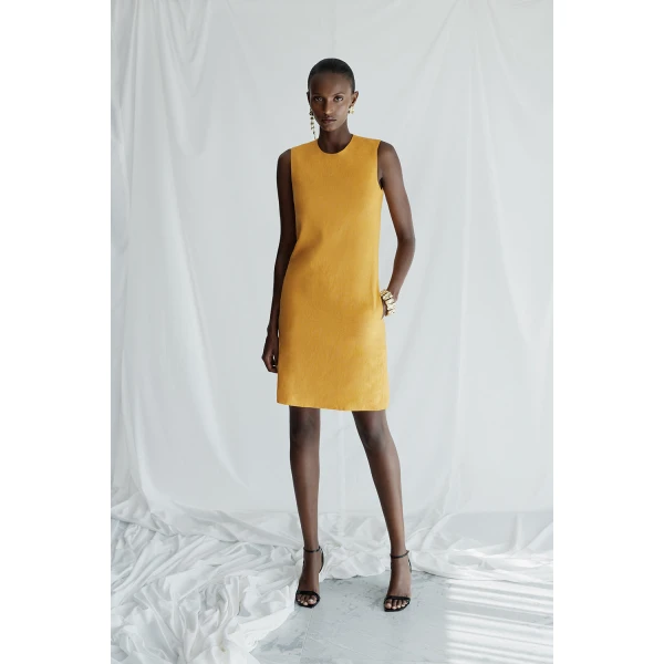 Carla Zampatti Amber Linen Shift Dress, view 5