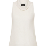 Carla-Zampatti-Ivory-Linen-Folded-Collar-Top46215_nobg Carla Zampatti Tops