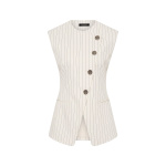Carla-Zampatti-Ivory-Pinstripe-Linen-Asymmetric-Vest93507_nobg Carla Zampatti Ivory Pinstripe Linen Asymmetric Vest
