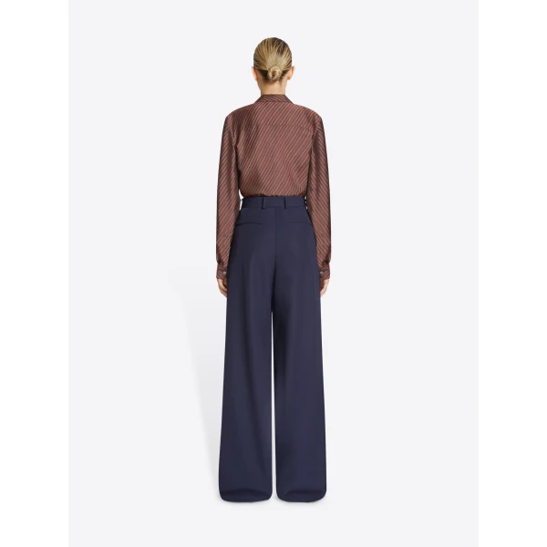 Dries Van Noten Belted wool trousers, view 3